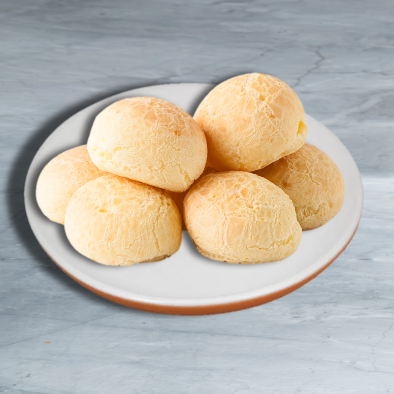 Cheese Bread - 6 units / Pão de Queijo - 6 unidades - Brazilian Meal